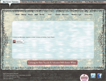 Tablet Screenshot of biennacidovineyards.com